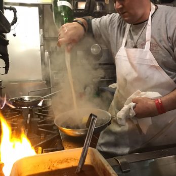 The Daily Catch - The Chef doing his thing! - Italian Near Me - Boston, Massachusetts The Daily Catch - The Chef doing his thing! - Italian Near Me - Boston, Massachusetts