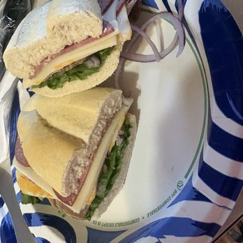 Hometown Meats - Roast beef, salami, summer sausage with provolone and Swiss cheeses on a French roll. - Delis Near Me - Kenosha, Wisconsin