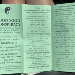 Take out menu Take out menu