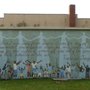 Photo of Frederick Douglass mural