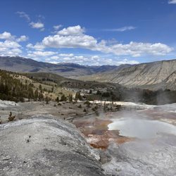 Mammoth Hot Springs - Lovely :)