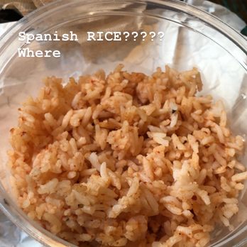 Oahu Mexican Grill - Tasteless and lifeless Spanish rice. If Amish people attempted to make this rice this would be it! - Mexican Near Me - Honolulu, Hawaii