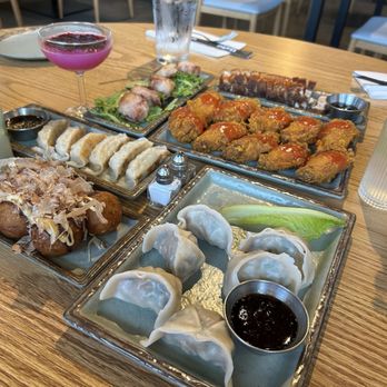 Sendu - Appetizers Home made dumplings Takiyaki Gyoza Chicken wings Crispy pork belly Bacon covered scallops - Asian Fusion Near Me - Webster, New York Sendu - Appetizers Home made dumplings Takiyaki Gyoza Chicken wings Crispy pork belly Bacon covered scallops - Asian Fusion Near Me - Webster, New York