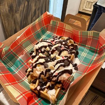 Whips Waffle - Winter Wonderland - Waffles Near Me - St. Augustine, Florida