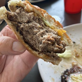 Crazy Johnnie’s - Medium hamburger with no pink at all! Well done. - Steakhouses Near Me - Metairie, Louisiana Crazy Johnnie’s - Medium hamburger with no pink at all! Well done. - Steakhouses Near Me - Metairie, Louisiana