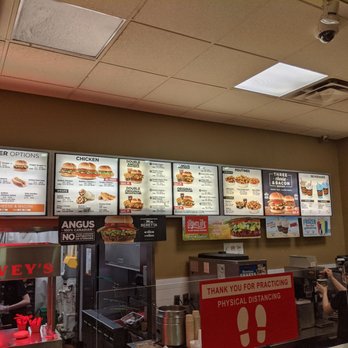 Harvey's - Menu above counter. June 2020 - Fast Food Near Me - Toronto, Ontario Harvey's - Menu above counter. June 2020 - Fast Food Near Me - Toronto, Ontario