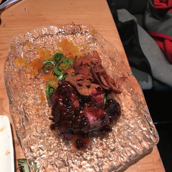 Block Kitchen + Bar - Special: bison hangers - Sandwiches Near Me - Banff, Alberta