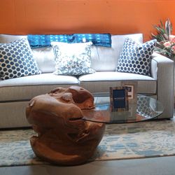 Fast Buck's At Home - One-of-a-kind root ball tables from Indonesia.