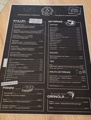 Menu photo 2 Otto's Café Hamburg, HH