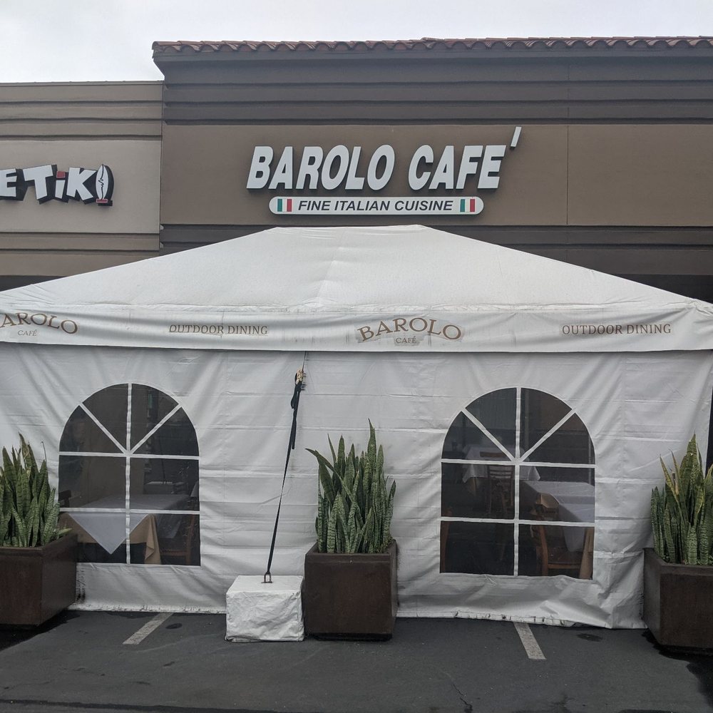 Barolo Cafe - Exterior. - Italian Near Me - Tustin, California