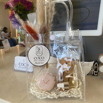 Coco Nails Lounge - Cute gift bag for grande opening & raffle tickets to win Louis Vuitton Bag - Nail Salons Near Me - Visalia, California Coco Nails Lounge - Cute gift bag for grande opening & raffle tickets to win Louis Vuitton Bag - Nail Salons Near Me - Visalia, California