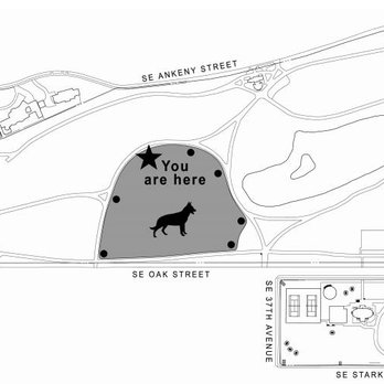 Laurelhurst Park - dog off leash area map - Parks Near Me - Portland, Oregon Laurelhurst Park - dog off leash area map - Parks Near Me - Portland, Oregon