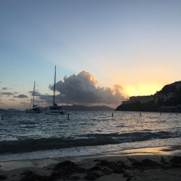 Sunrise from the beach area
