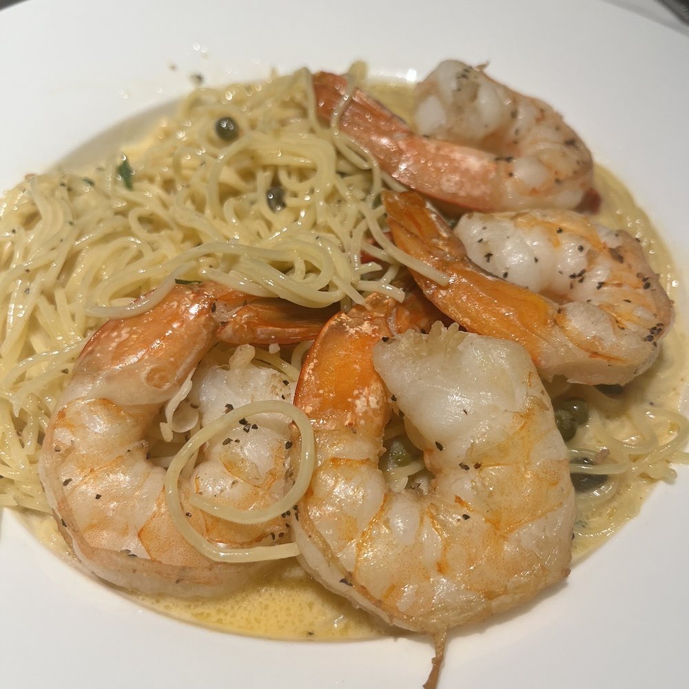 Serrano Vista Cafe - Shrimp scampi pasta - Cafes Near Me - S Highland, California Serrano Vista Cafe - Shrimp scampi pasta - Cafes Near Me - S Highland, California