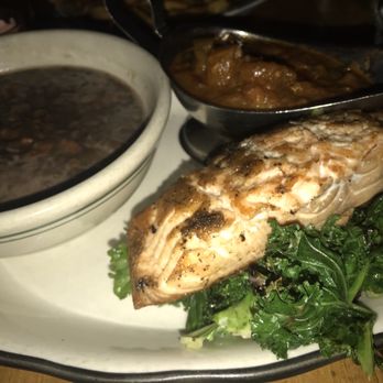 Cafe Rue Dix - Salmon Provenciale - French Near Me - Brooklyn, New York
