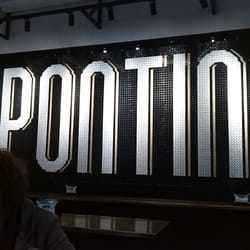 Spontini - Grande mosaico con il nome