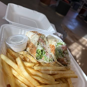 Coffee Concrete - Chicken wrap - Coffee & Tea Near Me - St. Petersburg, Florida Coffee Concrete - Chicken wrap - Coffee & Tea Near Me - St. Petersburg, Florida