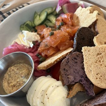 Local Foods - Smoked Salmon Platter - Salad Near Me - Houston, Texas