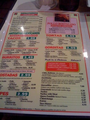 Menu photo 7 Arturo's Tacos Chicago, IL