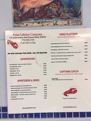 Menu photo 8 Point Lobster Point Pleasant Beach, NJ Menu photo 8 Point Lobster Point Pleasant Beach, NJ