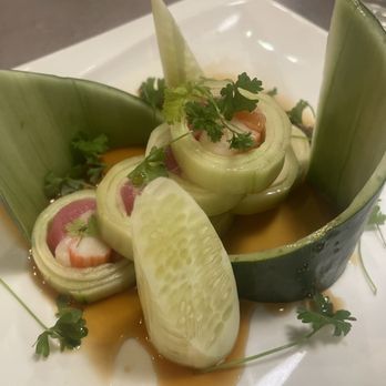 Saikou Sushi And Ramen - Cucumber wrapped roll - Sushi Bars Near Me - Fort Worth, Texas Saikou Sushi And Ramen - Cucumber wrapped roll - Sushi Bars Near Me - Fort Worth, Texas