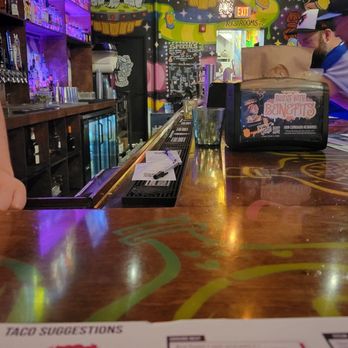 Condado Tacos - Quick pic of the bar itself. I couldn't stop looking around at the graphics on the walls. Dope. - Tacos Near Me - Pittsburgh, Pennsylvania Condado Tacos - Quick pic of the bar itself. I couldn't stop looking around at the graphics on the walls. Dope. - Tacos Near Me - Pittsburgh, Pennsylvania
