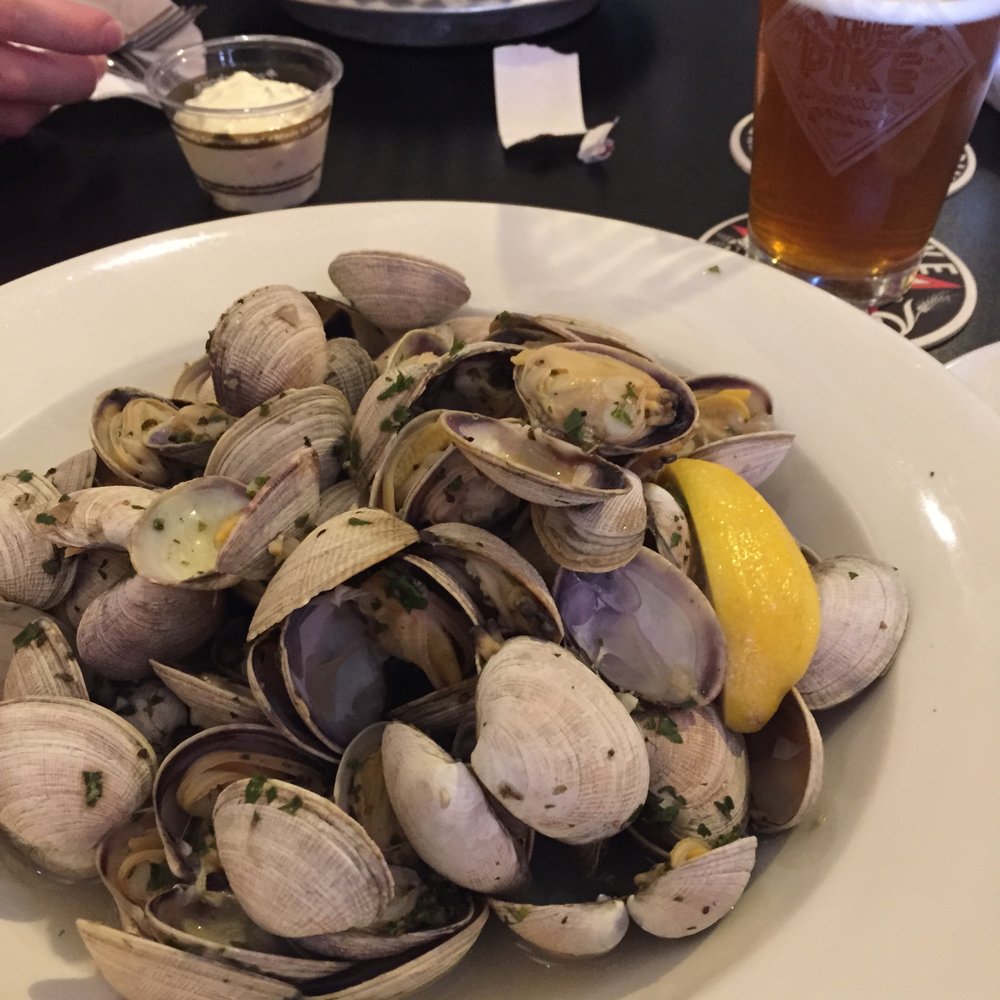 Pike Brewing Company - All these clams for $22, definitely worth it. - Brewpubs Near Me - Seattle, Washington Pike Brewing Company - All these clams for $22, definitely worth it. - Brewpubs Near Me - Seattle, Washington