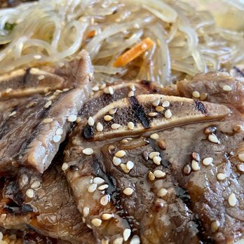 Bart Grocery & BBQ - Korean beef rib with crystal noodles!  Delish! - Grocery Near Me - Daly City, California