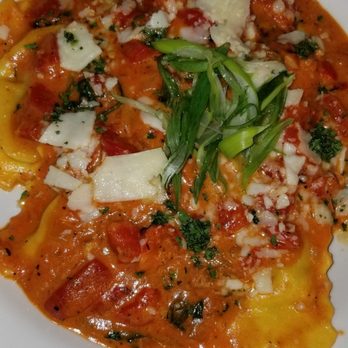 American Grille - Sausage and... something ravioli... love it... portion was good - Canadian (New) Near Me - Ottawa, Ontario