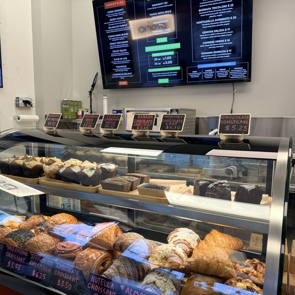 Great pastry & menus