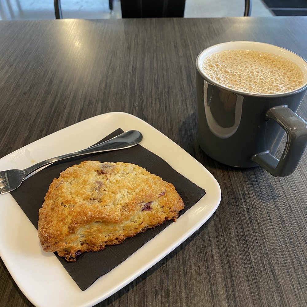Cambrian Coffee - Scone and 12 oz drip coffee - Coffee & Tea Near Me - Houston, Texas Cambrian Coffee - Scone and 12 oz drip coffee - Coffee & Tea Near Me - Houston, Texas