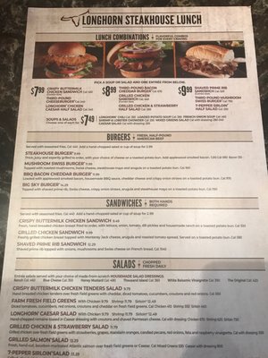 Menu photo 8 LongHorn Steakhouse Southaven, MS Menu photo 8 LongHorn Steakhouse Southaven, MS