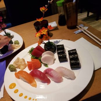 Yahao Asian Cuisine - Lunch Sushi and Sashimi Combo - Sushi Bars Near Me - Great Neck, New York Yahao Asian Cuisine - Lunch Sushi and Sashimi Combo - Sushi Bars Near Me - Great Neck, New York