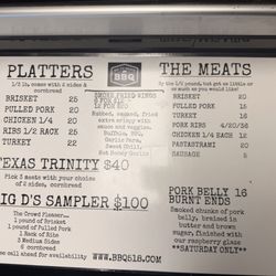 Big D’s Meats BBQ