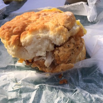 Sunrise Biscuit Kitchen - Chicken biscuit with egg and cheese $5.49. Huge! - Breakfast & Brunch Near Me - Chapel Hill, North Carolina Sunrise Biscuit Kitchen - Chicken biscuit with egg and cheese $5.49. Huge! - Breakfast & Brunch Near Me - Chapel Hill, North Carolina