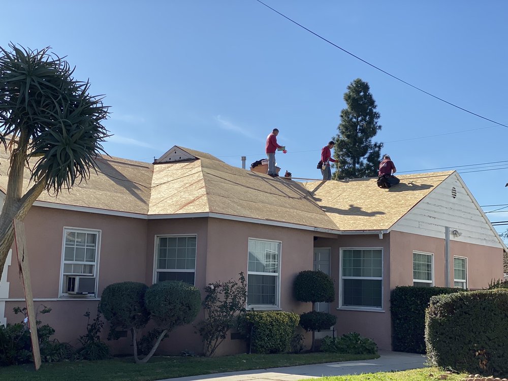 Slide of G R Roofing