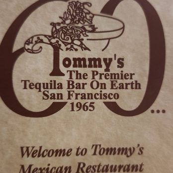 Tommy's Mexican Restaurant - Mexican Near Me - San Francisco, California Tommy's Mexican Restaurant - Mexican Near Me - San Francisco, California