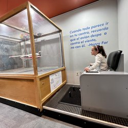 Explora Science Center & Childrens Museum - Pilot seat