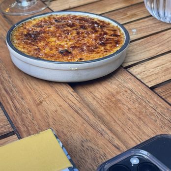 Quality Bistro - Corn crème brûlée - French Near Me - New York, New York