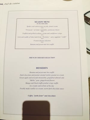Menu photo 3 Laurent Paris, 75