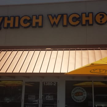 Which Wich - the outside of a restaurant - Sandwiches Near Me - Tallahassee, Florida