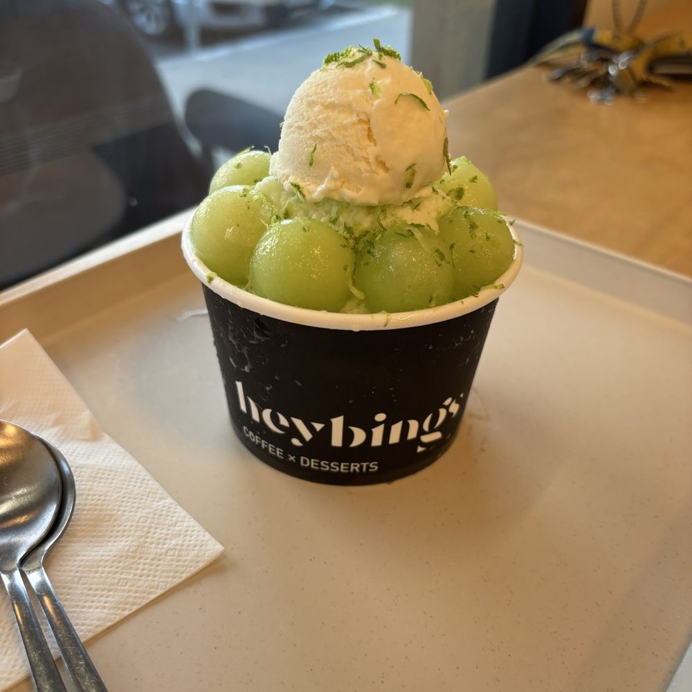Heybings - Melon Lime Breeze Bingsoo - Desserts Near Me - Costa Mesa, California Heybings - Melon Lime Breeze Bingsoo - Desserts Near Me - Costa Mesa, California