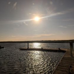 Jellystone Park Tower Park - Beautiful sunset to watch from the river