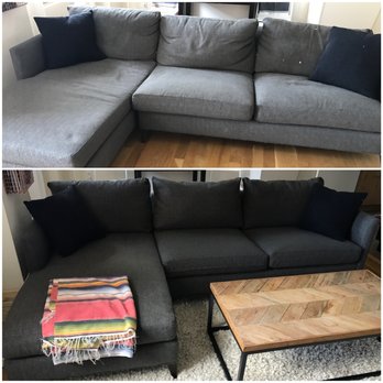 Spotless - before and after sofa cleaning - Home Cleaning Near Me - New York, New York Spotless - before and after sofa cleaning - Home Cleaning Near Me - New York, New York