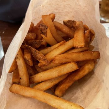 Zinburger - Fries were the only thing worth eating here imo, tho portion was small - Burgers Near Me - Phoenix, Arizona