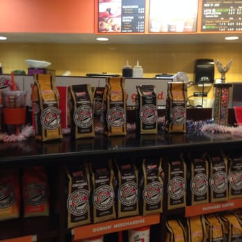Dunkin' - a variety of coffees on display in a store - Donuts Near Me - Englewood, Florida Dunkin' - a variety of coffees on display in a store - Donuts Near Me - Englewood, Florida