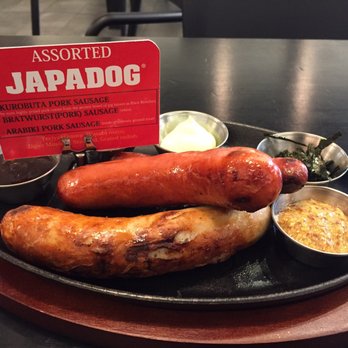 Japadog - Assorted Sausages (Large) - Food Stands Near Me - Richmond, British Columbia Japadog - Assorted Sausages (Large) - Food Stands Near Me - Richmond, British Columbia