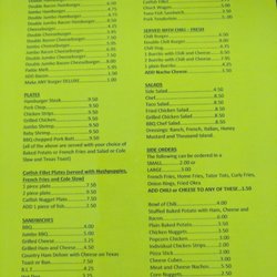 Katie's Diner - Menu
