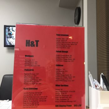 H&T Nails - Price List - Nail Salons Near Me - Gaithersburg, Maryland H&T Nails - Price List - Nail Salons Near Me - Gaithersburg, Maryland