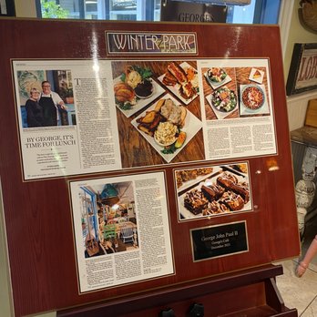 George's Cafe - So glad to see George is still in business - Bakeries Near Me - Winter Park, Florida